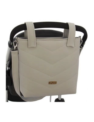 Bolso Talega Lisa de Rosy Fuentes Gris