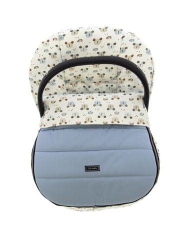 Saco Grupo 0 Bubu de Rosy Fuentes Azul empolvado