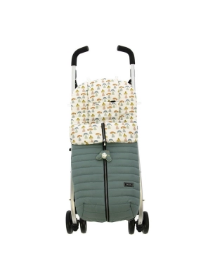 Saco de Silla Estrecho Daisy de Rosy Fuentes Verde
