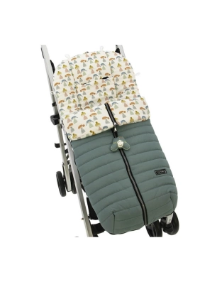 Saco de Silla Estrecho Daisy de Rosy Fuentes Verde