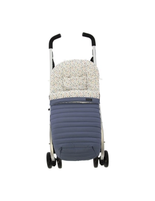 Saco de Silla Estrecho Usoa de Rosy Fuentes Azul Empolvado