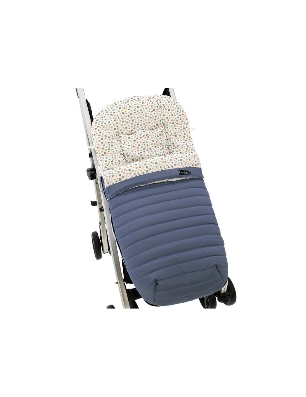 Saco de Silla Estrecho Usoa de Rosy Fuentes Azul Empolvado