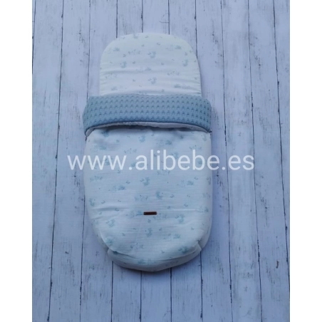 Saco capazo Telma de Uzturre Azul