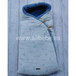 Saco Capazo Cruzado Telma Interior Mouton de Uzturre Azul