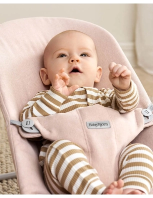 Hamaca Bliss Woven Melange de BabyBjörn Rosa Claro