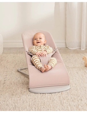 Hamaca Bliss Woven Melange de BabyBjörn Rosa Claro