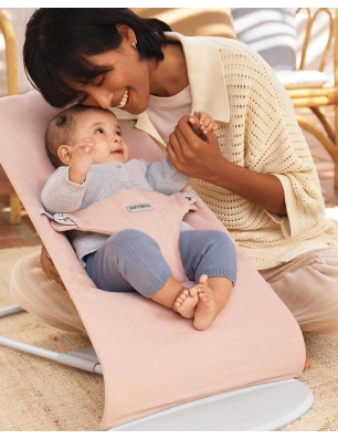 Hamaca Bliss Woven Melange de BabyBjörn Rosa Claro