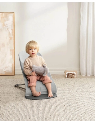 Hamaca Bliss Woven Melange de BabyBjörn Gris Claro