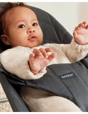 Hamaca Bliss Woven Pétalo de BabyBjörn Antracita