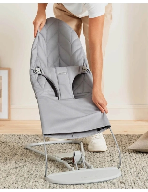 Hamaca Bliss Woven Pétalo de BabyBjörn Gris Claro