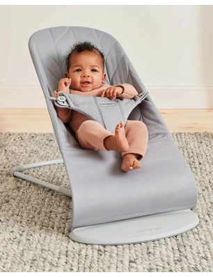 Hamaca Bliss Woven Pétalo de BabyBjörn Gris Claro