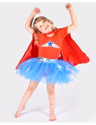 Disfraz de Super Woman de Den Goda Fen