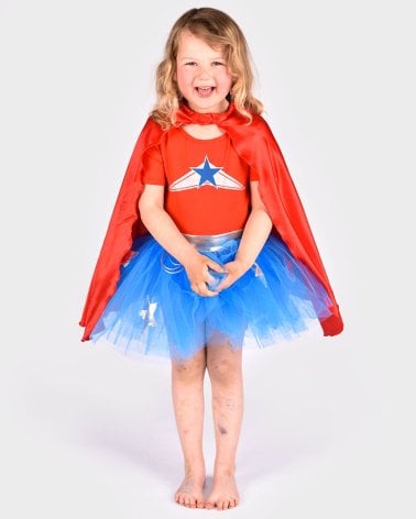 Disfraz de Super Woman de Den Goda Fen