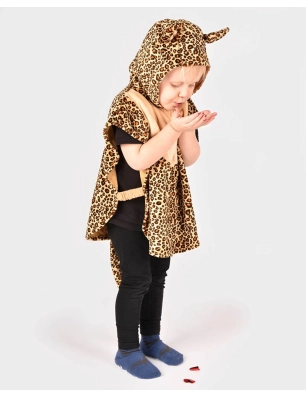 Disfraz Capa Leopardo Den Goda Fen