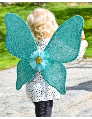 Alas Mariposa Den Goda Fen Turquesa