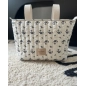 Bolsa Minibag Two Greta de Giraffa Bianca e Blu