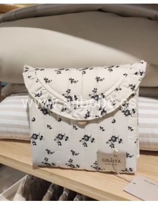 Cambiador de Viaje Greta de Giraffa Bianca e Blu