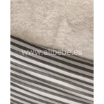 Saco de Silla Buga Ragazzi Pelo de Giraffa Bianca e Blu Negro