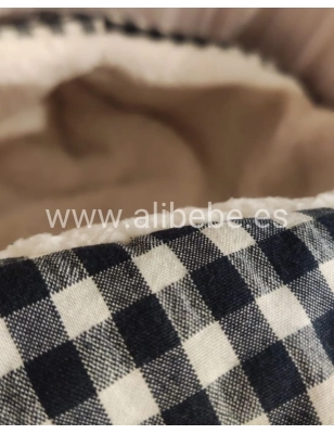 Saco Cuco Capucha Luigi Borreguito de Giraffa Bianca e Blu