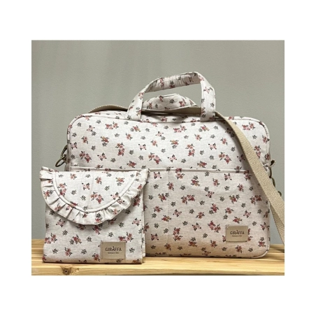 Bolsa Canastilla Andrea de Giraffa Bianca e Blu