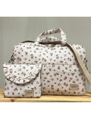 Bolsa Canastilla Andrea de Giraffa Bianca e Blu