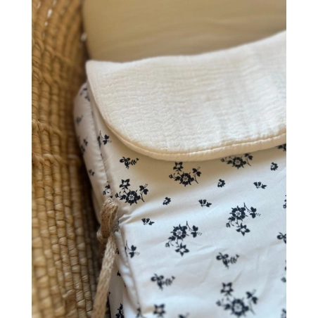 Saco Cuco Greta Bambula de Giraffa Bianca e Blu