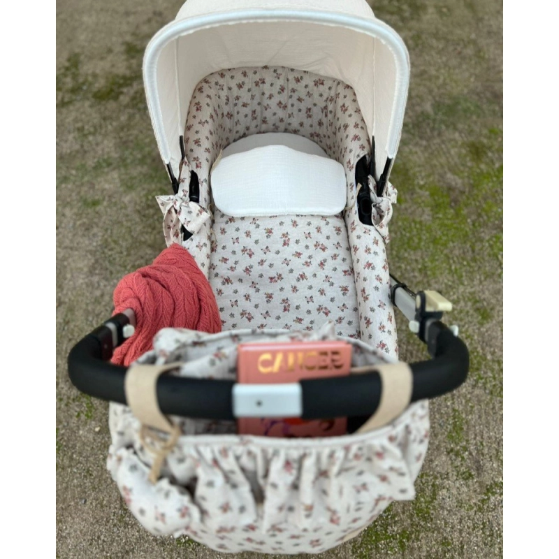 Saco Cuco Andrea Bambula de Giraffa Bianca e Blu