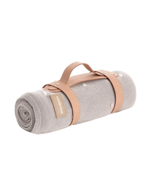 Manta Bamboo Bubble de Cambrass Gris