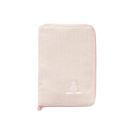 Portadocumentos Lino de Cambrass Rosa