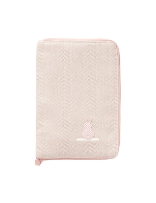 Portadocumentos Lino de Cambrass Rosa