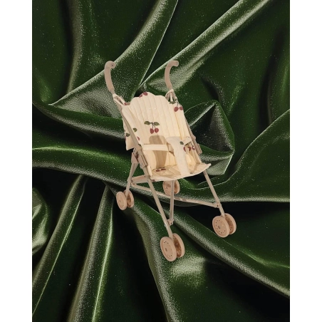 Silla de Paseo para Muñecas Grande Cerise Glitter de Konges Slojd