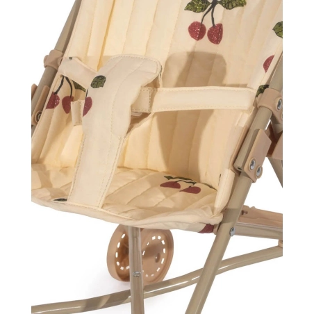 Silla de Paseo para Muñecas Grande Cerise Glitter de Konges Slojd