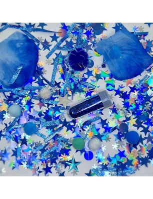 Botella DIY Calm Down de Jellystone Designs Azul