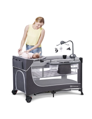 Cuna de Viaje Leody con Accesorios de Kinderkraft