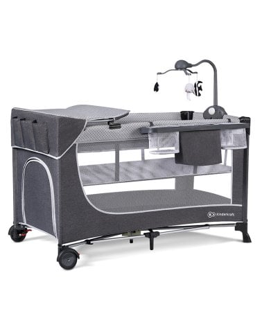 Cuna de Viaje Leody con Accesorios de Kinderkraft