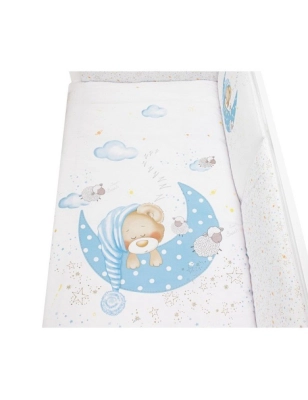 Funda Nórdica y Protector de Cuna Bear Sleeping de Interbaby