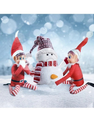 Postales con Travesuras de los Elfos de Elves Behavin Badly