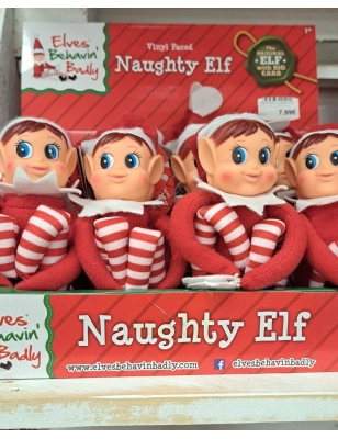 Elvie la Elfa de Navidad 30cm de Elves Behavin Badly