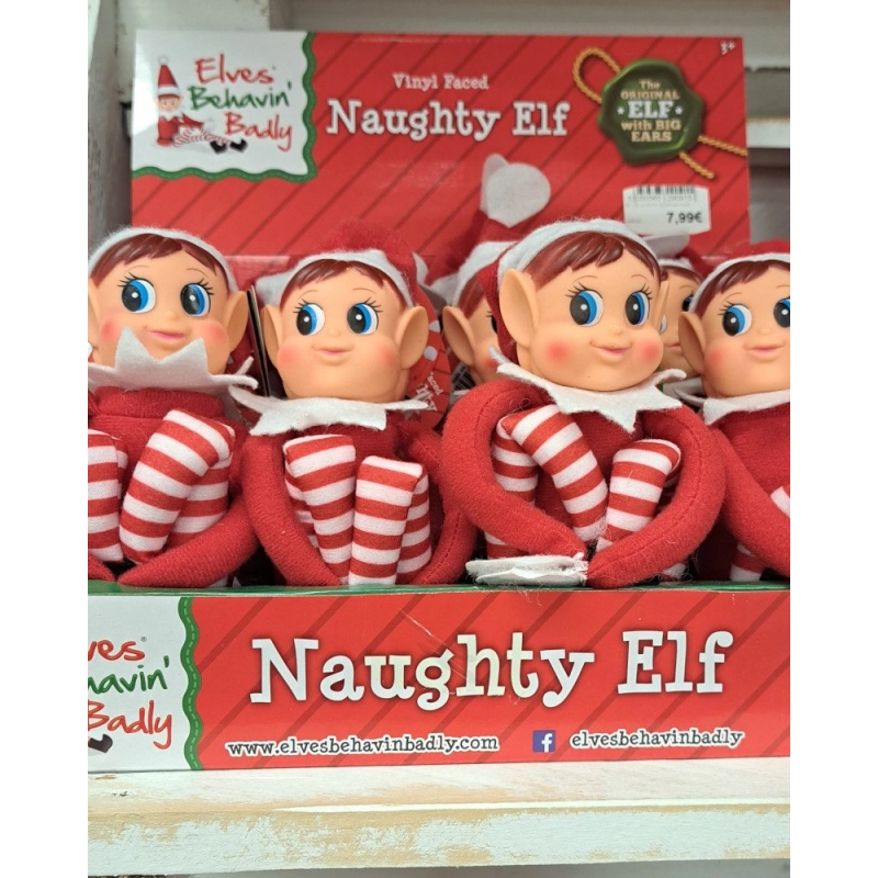 Elvie la Elfa de Navidad 30cm de Elves Behavin Badly