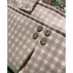 Mini Talega Patri Vichy de Rosy Fuentes Rosa