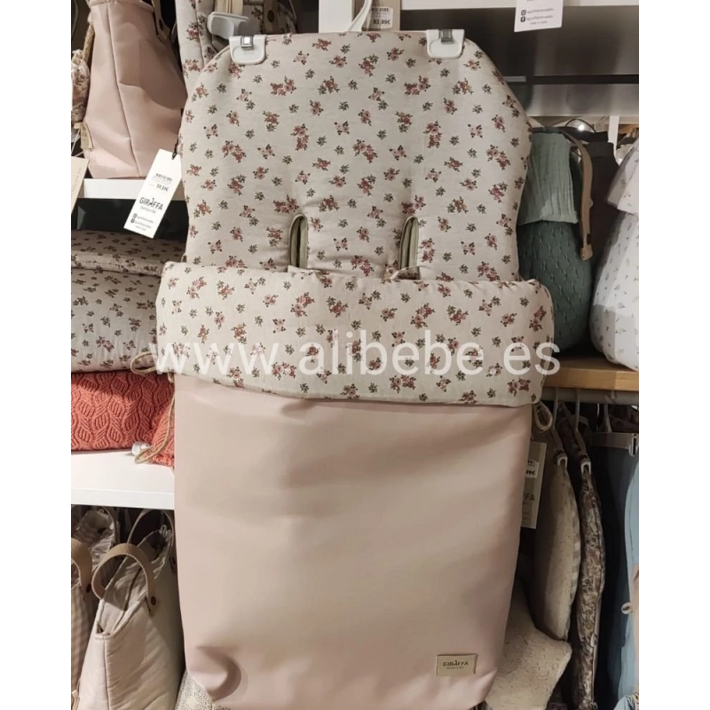 Saco Silla Buga Andrea Ecopiel de Giraffa Bianca e Blu Saco Silla Buga Andrea Ecopiel de Giraffa Bianca e Blu