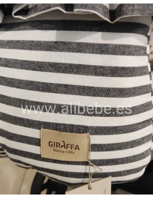 Bolsa Sweet Ragazzi de Giraffa Bianca e Blu Negro