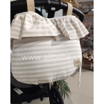 Bolsa Sweet Ragazzi de Giraffa Bianca e Blu Piedra