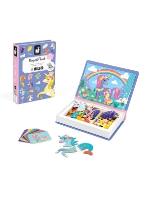 Libro Magnético Mg'Book Unicornios de Janod