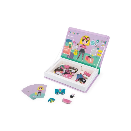 Libro Magnético Mg´Book Disfraz Chicas de Janod