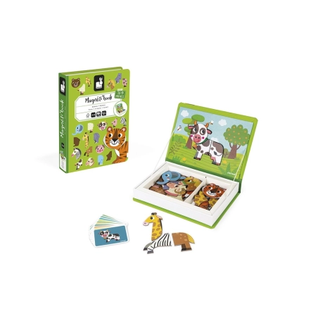 Libro Magnético Mg'Book Animales de Janod