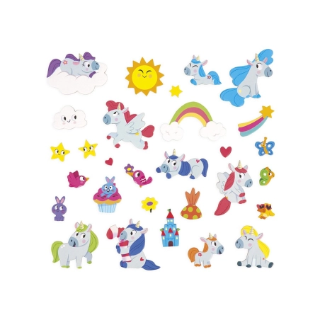 Libro Magnético Mg'Stories Los Unicornios de Janod