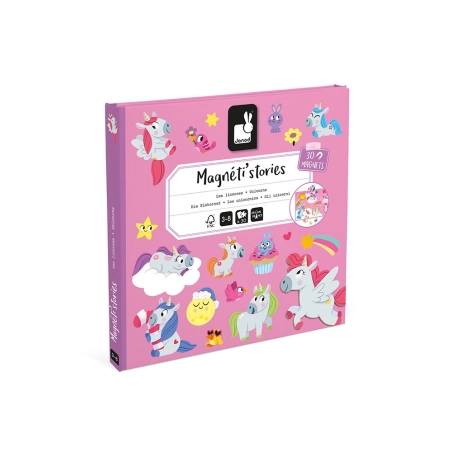 Libro Magnético Mg´Stories Los Unicornios de Janod