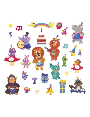 Libro Magnético Mg'Stories Fiestas de Animales de Janod