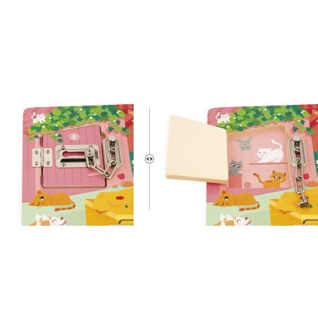 Tablero de Cerraduras La Granja de Janod